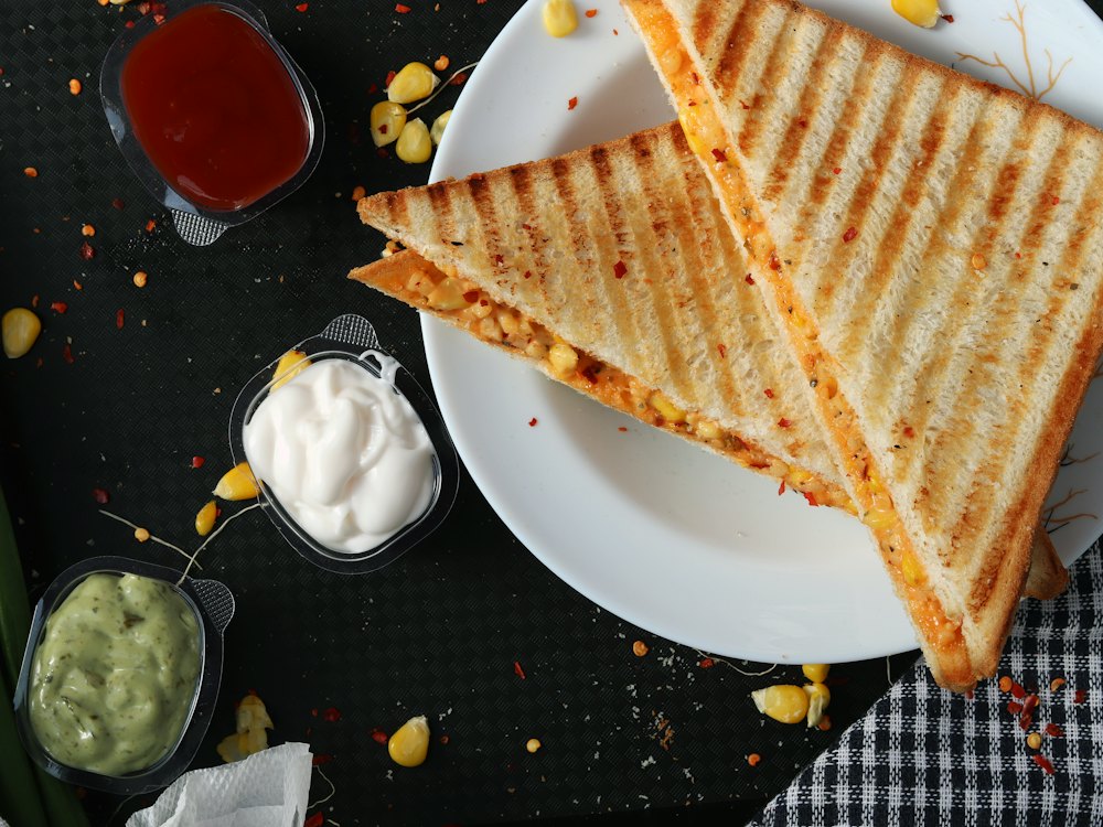 Toasted grilled sandwich